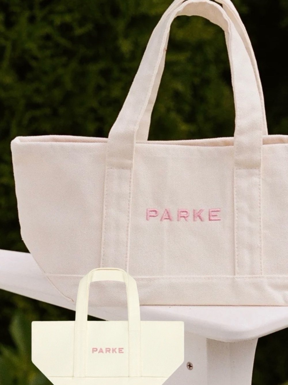 Parke x Maggie and Emma Sunset Floral Mini Tote Bag BNWT- Women
